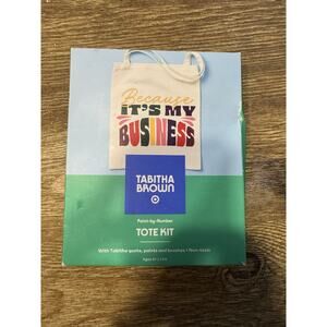 Tabitha Brown for Target Paint-by-Number Tote Kit “Because It’s My Business”